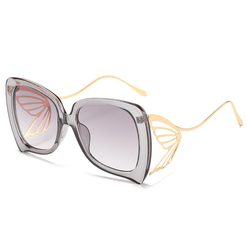 

Солнцезащитные очки-бабочки, Модные персонализированные очки-бабочки, Уличная фотография, Преувеличенные солнцезащитные очки для женщин Spot