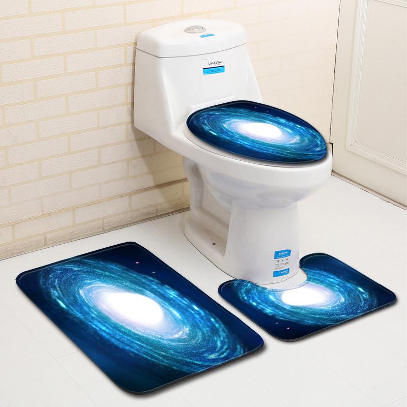 Star Series Floor Mat Three-Piece Bathroom 3-Piece Carpet Doormat