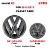 Volkswagen  MK4 Volkswagen Logo Car Front Grille Rear Hood Badge For VW Passat B8 16-2018 Volkswagen PASSAT B7 B6 2011-2015 Auto Emblem Stickers