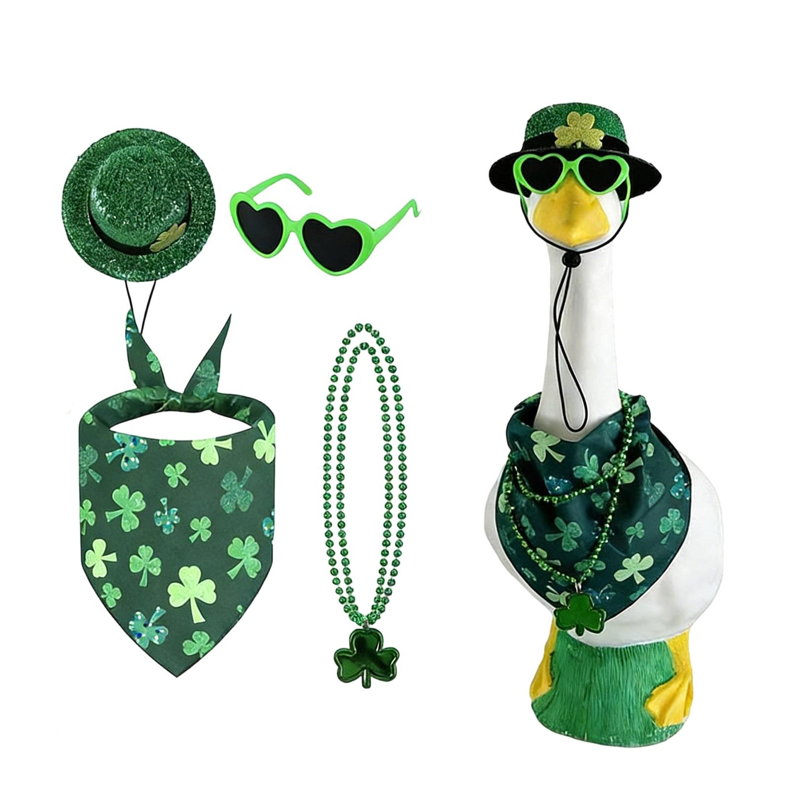 4 Pc Irish St. Patrick s Day Porch Costume Four Piece Set