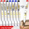 Oil-Based Waterproof Black Fine Tip Marker for Tile and Woodworking