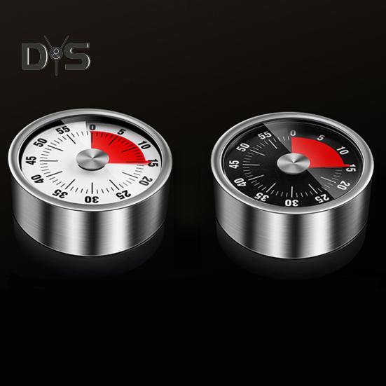 Stainless Steel Kitchen Timer Ultra-Precise Timing Ergonomic Button Design Magnetic Timer LED Display Clockwork Multi-Functional Cooking Timer for