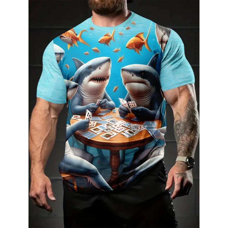 Hrací karty 3D tisk Pánské a dámské módní tričko Švestka K Poker Harajuku Streetwear Děti Kluci Pohodlné tričko Top
