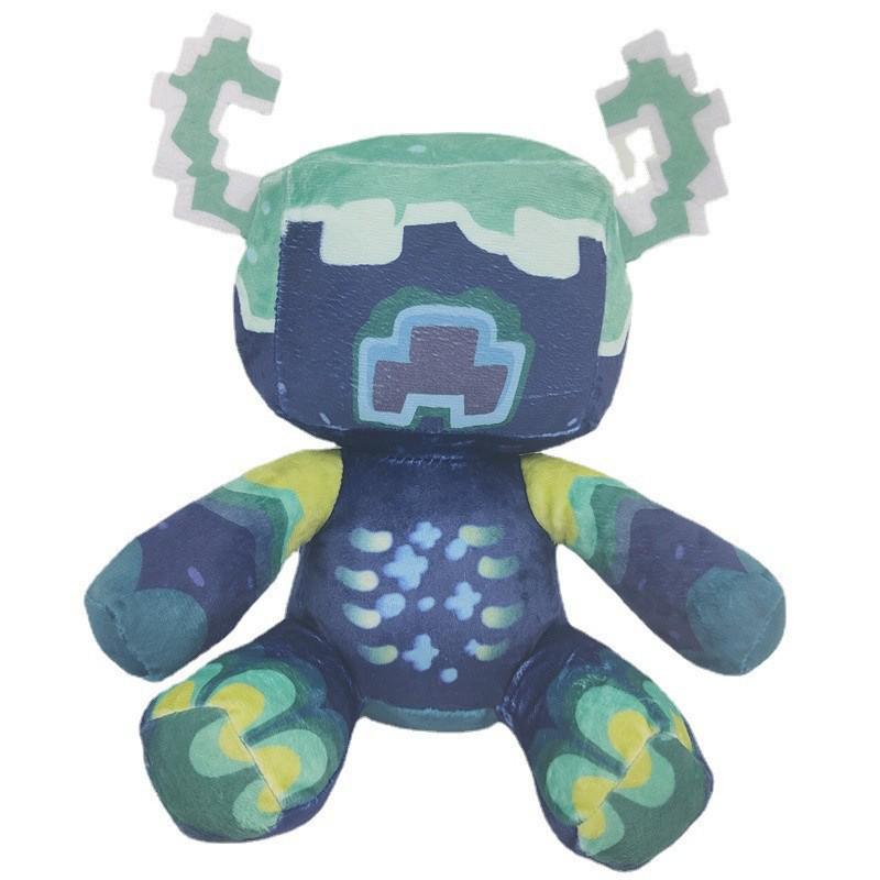 Ender Dragon and Zombie Steve Minecraft Plush Toy - Squid Doll Stuffed Animal