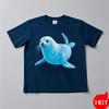 Funny Seal 3D Print Casual T-Shirt Men 2025 Harajuku Tshirts Street Fashion Short Sleeve Tees Tops Clothing