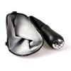 5-Speed Leather Shift Knob with Dust Cover for Renault Logan II 2013-2022, Premium ABS & Leather Gear Lever for Smooth Shifting