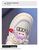 Girls' Cartoon Non-Slip Casual Skate Shoes - Spring 2026 Soft Sole White Sneakers