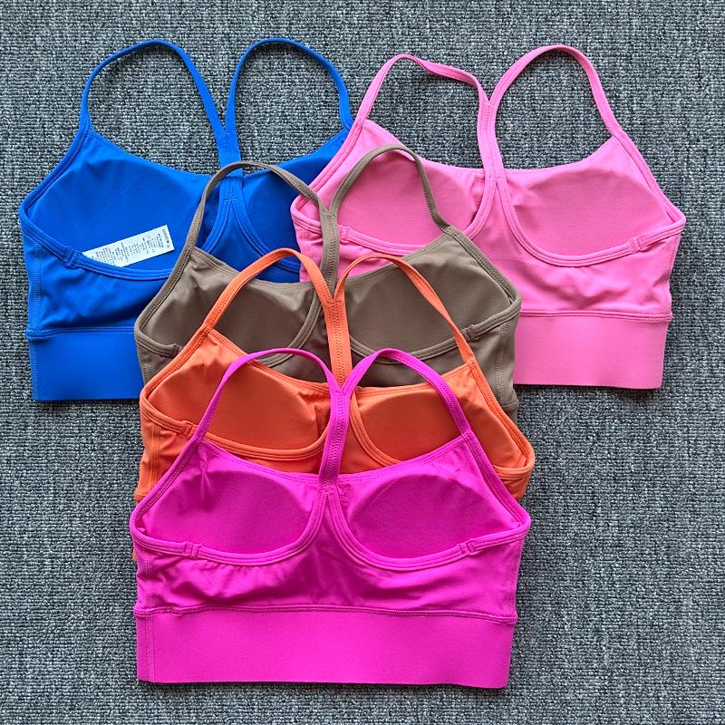 

Lulu Nude Feel Double-Sided Sports Bra Yoga Top L