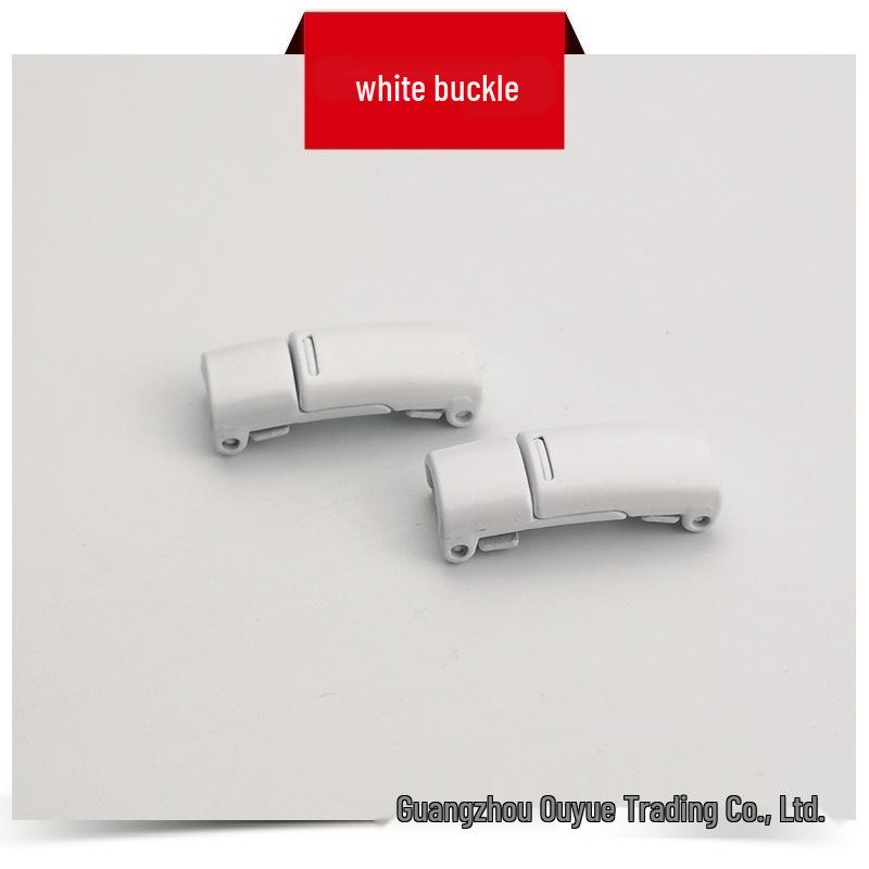 Magnetic No-Tie Elastic Shoelaces and Buckles