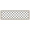Kitchen Floor Mat Waterproof Non-slip Oil-proof Carpet Green Line Grid Rug Long Size Home Decoration Foot Mats Alfombra