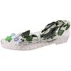 New Fashionable Versatile and Casual Women's Outerwear Shoes with A Hollowed-out Square Toe