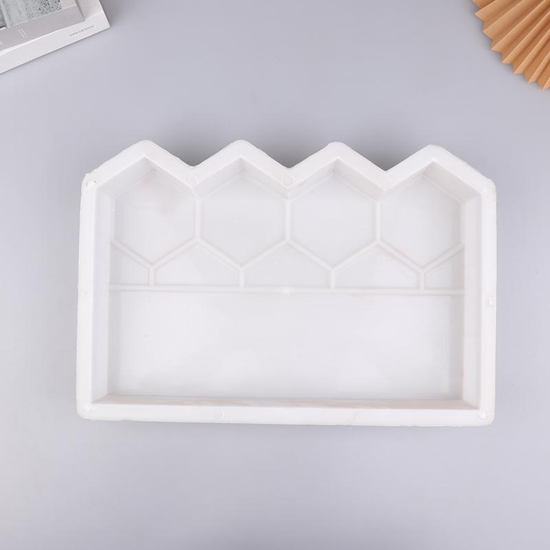 Zahradní obrubník Plot Betonové formy Opakovaně použitelné DIY Zahradní cihlová forma na jezírko Dvůr Terasa Zahradní dekorace