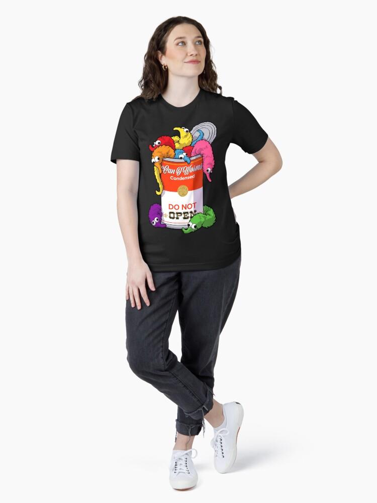 Worms Can O' Worms on a String ~ Do Not Open Essential T-Shirt