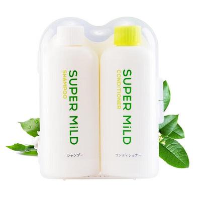 SUPER MiLD Green Aroma Shampoo & Conditioner Travel Set