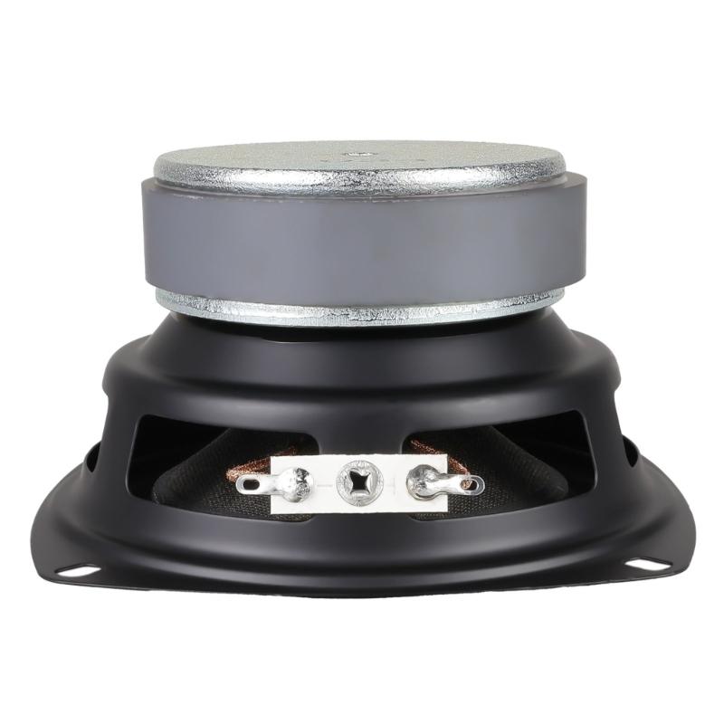 4Inch 30W Heavy Bass Speaker 25Core Voice Coil 4Ohm Impedance Neodymium Magnets System Subwoofer ABS Metal Housing