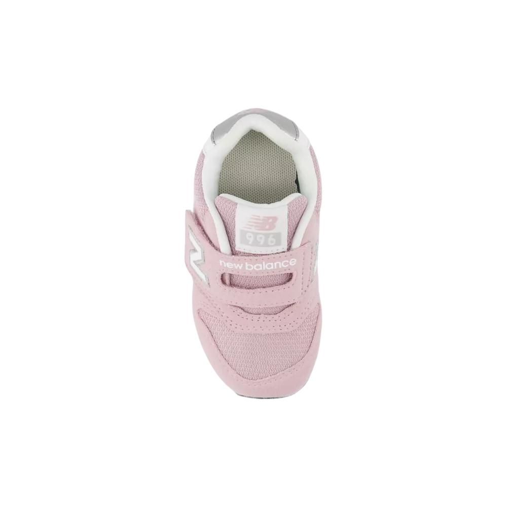 New Balance NB 996 Hook And Loop Comfortable Fit Simple Fashion Low Top Walking Shoes Baby Walking Shoes Pink IZ996TP3