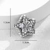 925 Silver Heart Charms Snow House Snowflake Snowman Pendant DIY Jewelry Making For Women Gift Fashion Accessories