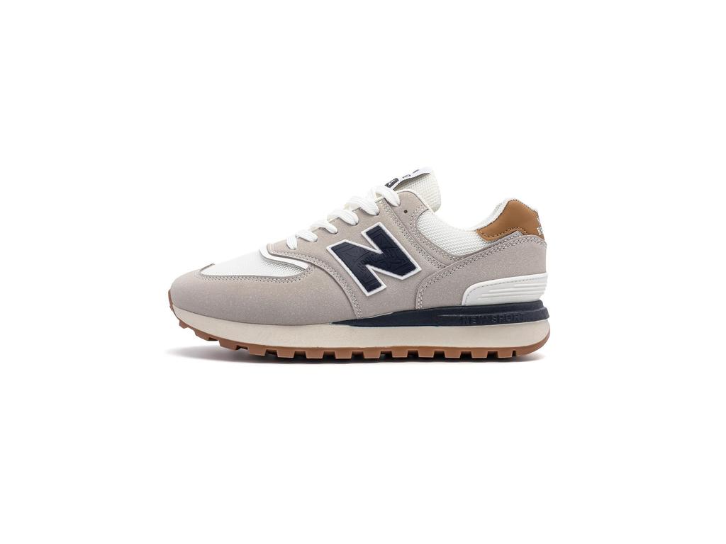 Retro Fashion Casual Lightweight Non-slip Unisex Shoes with N Logo for Spring/Autumn