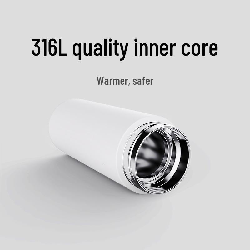 Mijia Pocket Edition 316 Stainless Steel Insulated Cup, Inner & Outer, Portable, Authentic