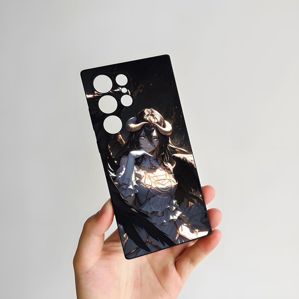 A-Albedo Anime Phone Case For Samsung A25 A13 A33 5G A54 A36 A35 A56 A52 A14 Shockproof Soft Cover Samsung A15
