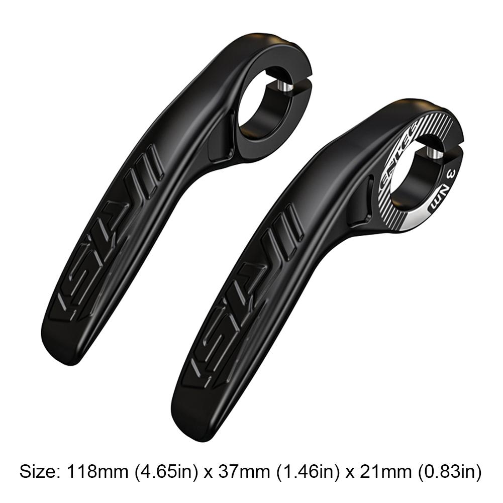 Bicycle Handlebar Bar Ends Multi Angle Adjustment Carbon Fibre Auxiliary Riding Horn Rest Handlebars Outdoor Cycling Accessories