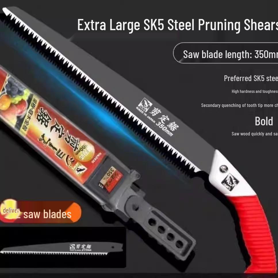 Japanese High Manganese Steel Sharp Hand Saw for Wood and Trees