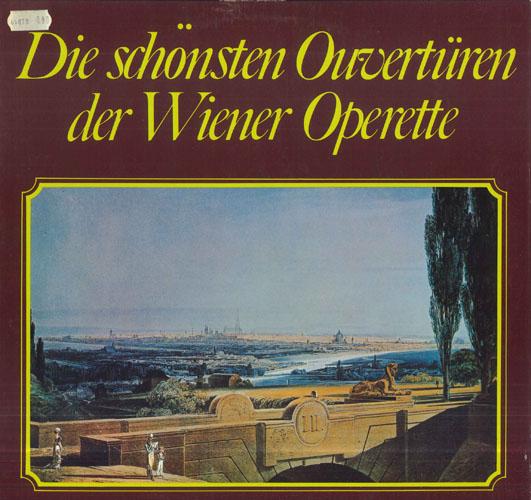 Виниловая пластинка РАЗЛИЧНЫЕ Die Schonsten Ouverturen Der Wiener 64878 EURODISC Германия Классика Б/У