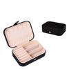 Square Necklace Ring Case Vintage Earring Organizer Lightweight Jewelry Storage Box  Girls