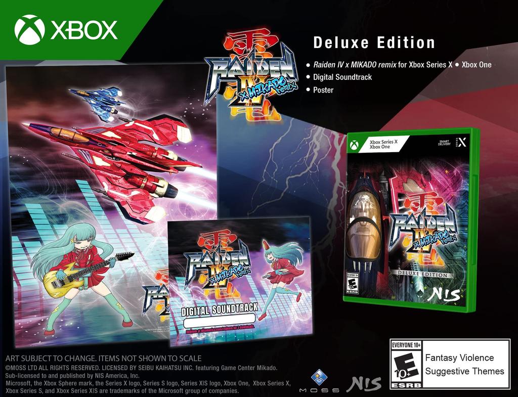 Raiden IV X MIKADO Remix Deluxe Edition North Xbox One - (Import America) -