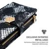 For OnePlus Nord 5 5G/Ace 5 Ultra 5G Case Snake Skin Texture PU Leather Phone Wallet Cover with Shoulder Strap