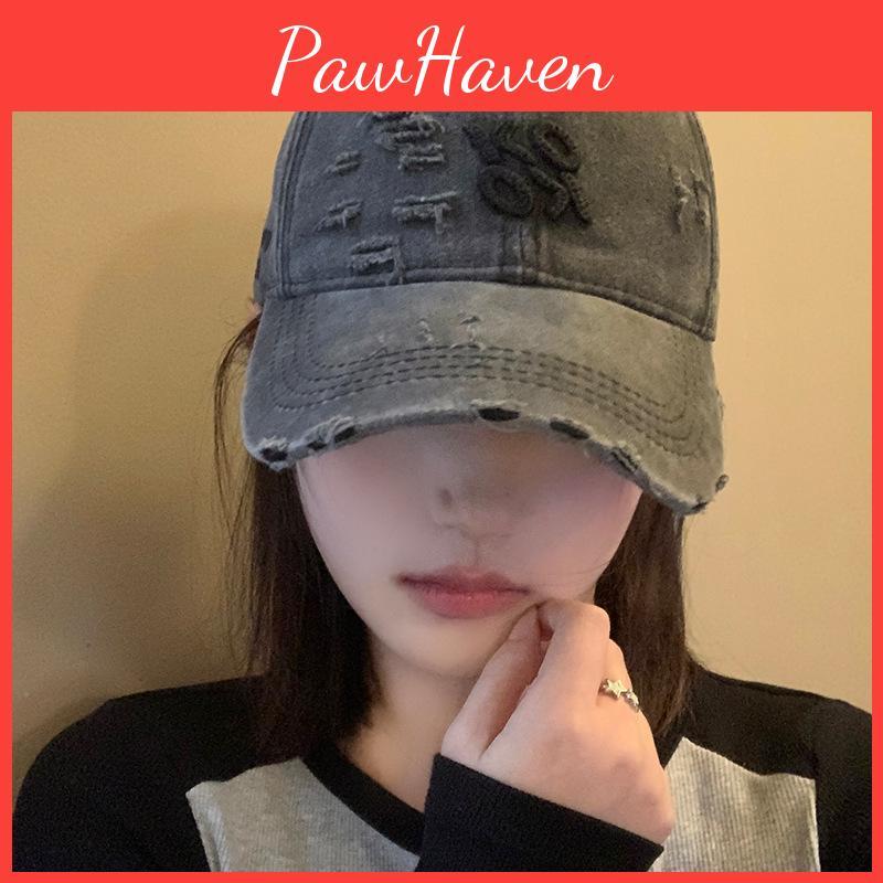 Duckbill Washed Retro Hat Women Stylish Versatile Casual Cap In Various Colors