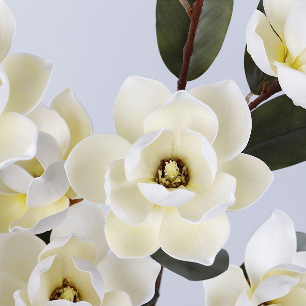 97cm Simulation Big Magnolia Floral Art Fake Flower Artificial Orchid Flowers  Home Office Decor