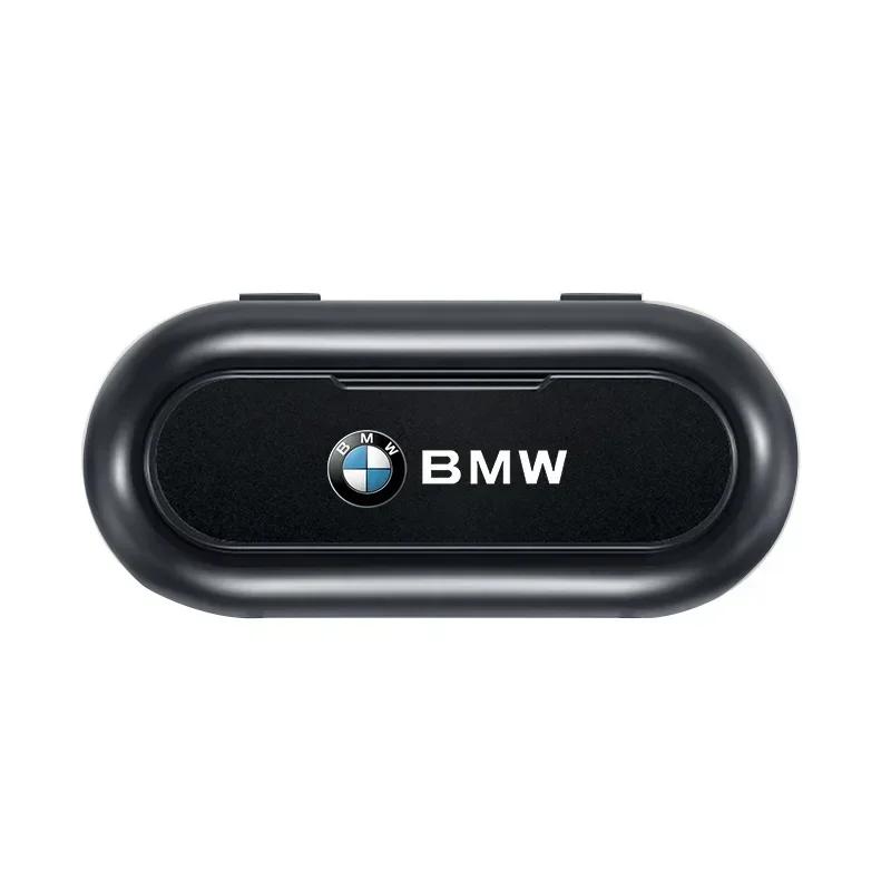 

E60 E93 2025 For BMW Car Sun Visor Glasses Storage Box Holder Organizer Car Styling For BMW E60 E46 E39 E38 E90 E36 F30 E30 E31