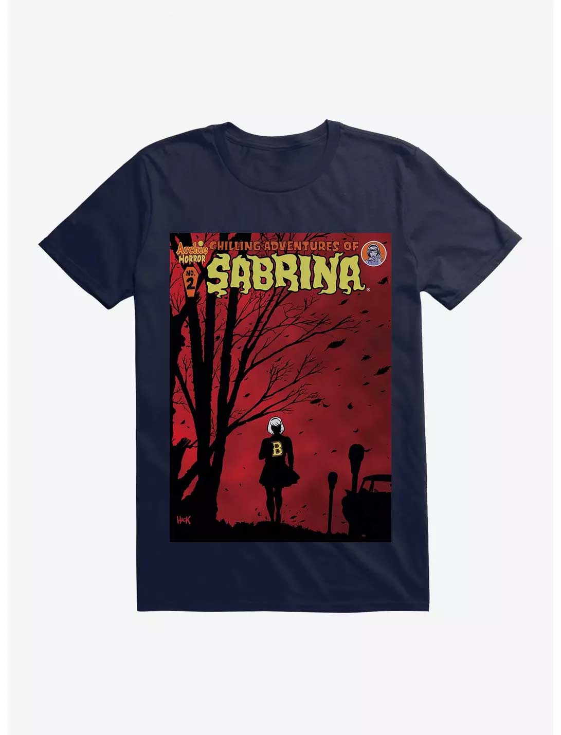 

Chilling Adventures of Sabrina Windy Poster T-Shirt Summer Hip Hop Men Women Short Sleeves Carpenter Round Neck Oversize Tee Top M
