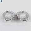 Fit For Toyota Corolla  - 2025 Chrome / Carbon Fiber Auto Front Fog Lights Foglight Lamps Ring Decor Cover Trim Accessories