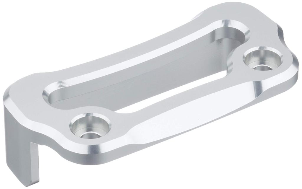 Special Parts Takegawa Aluminum Machined Master Cylinder Guard, Silver, Universal Fit (APE50/APE100/GROM/Z125PRO/NINJA250R, etc.) 06-08-3031