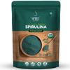 Spiru Swastha 100% Natural Spirulina | USDA Certified Organic Spirulina Powder for Immunity, Energy, Digestion & Skin Health | Plant Based Protei