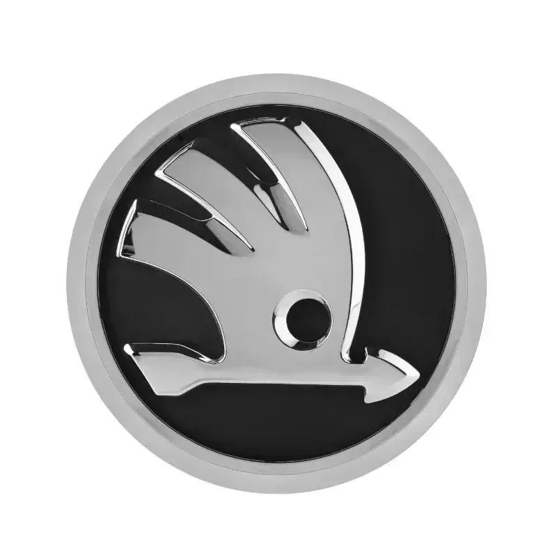 80mm/90mm/100mm Front- und Heckembleme für SKODA Octavia Fabia Superb Rapid Scala Yeti Kodiaq Karoq Kamiq