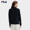 FILA Women's Casual Half-Placket Knitted Sweater