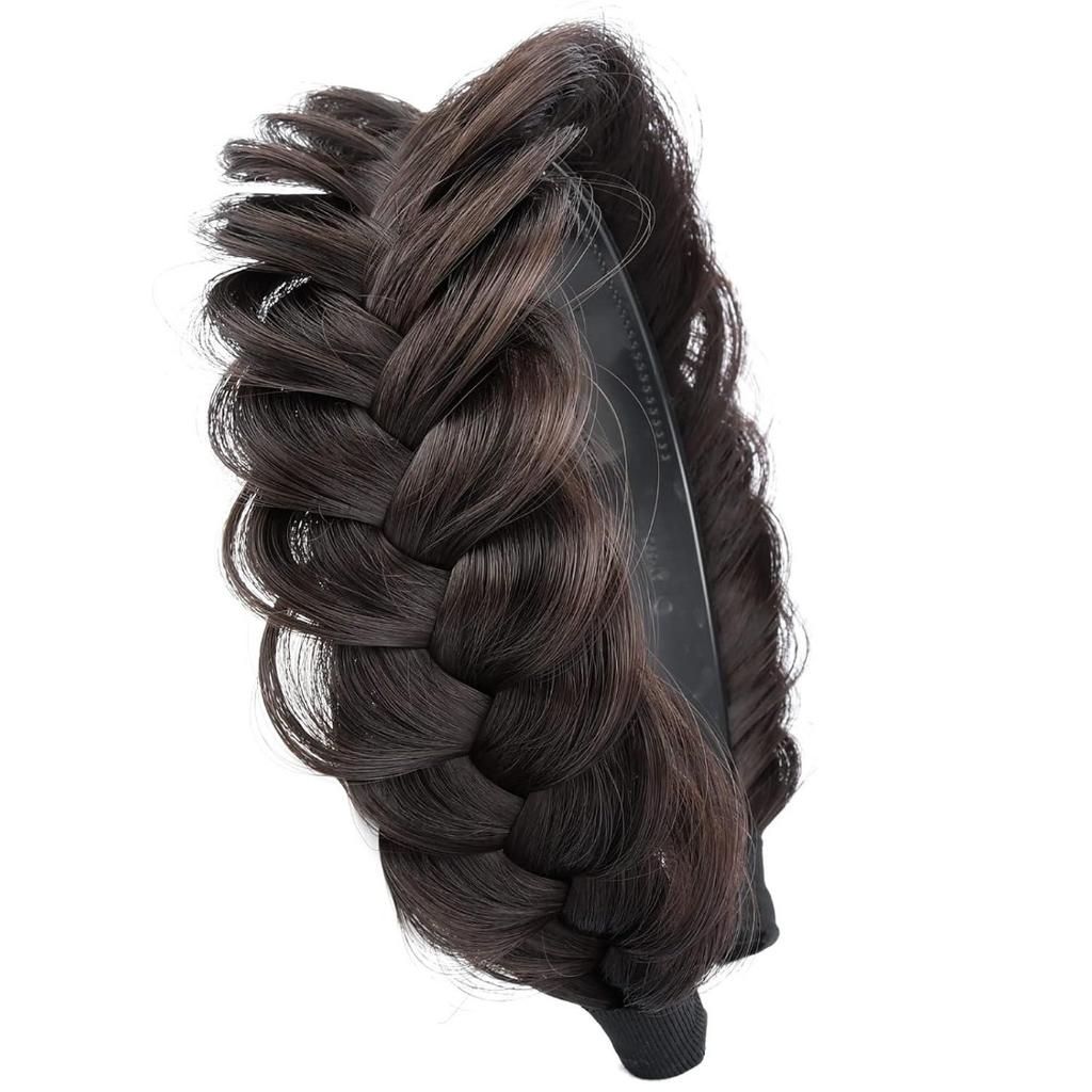 Fascia Bohemien Antiscivolo a Denti Larghi, Ideale per il Volume nelle Treccie Olandesi, Coda di Cavallo e Acconciature Semi-Raccolte