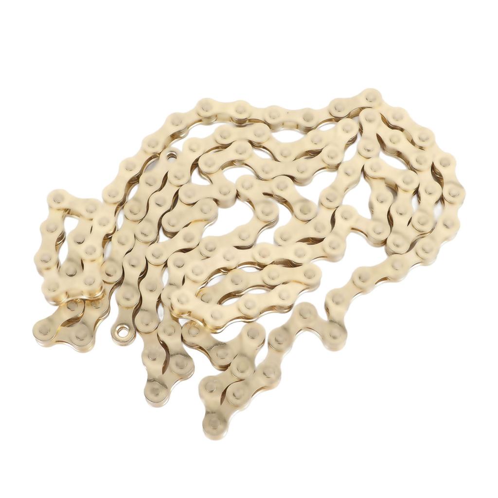 Bike Chain 6 7 8 Speed Rust Proof Electroplated with Connecting Buckle Bicycle Chain for Mountain