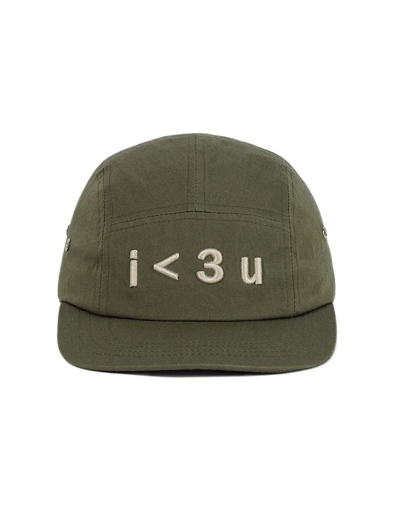 Eogeulliswedou I Love You Camp Cap (Khaki)