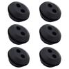 Fuel Tank Rubber Grommet String Trimmer Parts 2 Holes