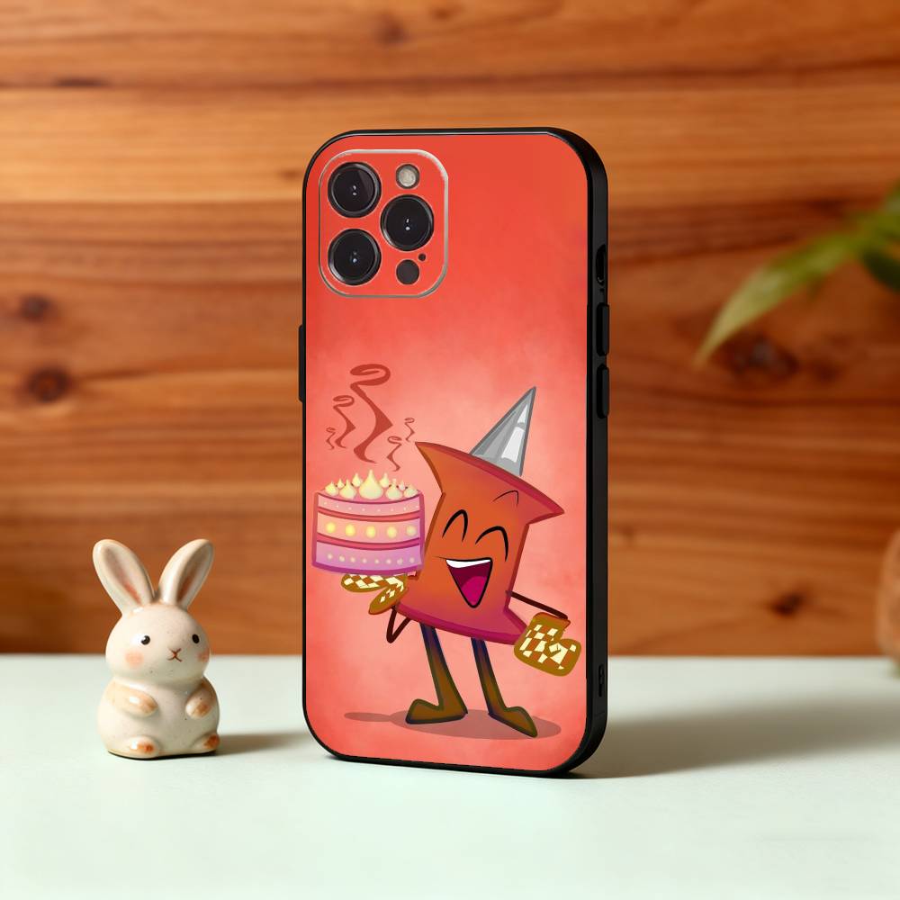 B-Bfdi B-Battle For D-Dream Phone Case For iPhone17 16 15 14 13 12 11 Pro Max Plus,5G Soft Black Case