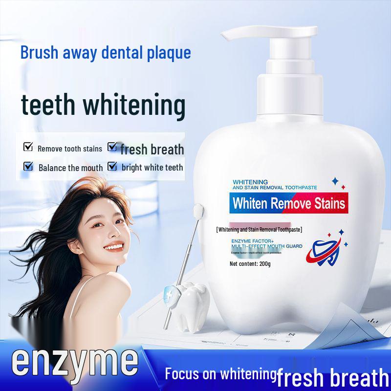 YAYASHI Baking Soda Toothpaste: Freshens Breath, Cleans Teeth, Reduces Tartar, Brightens White.