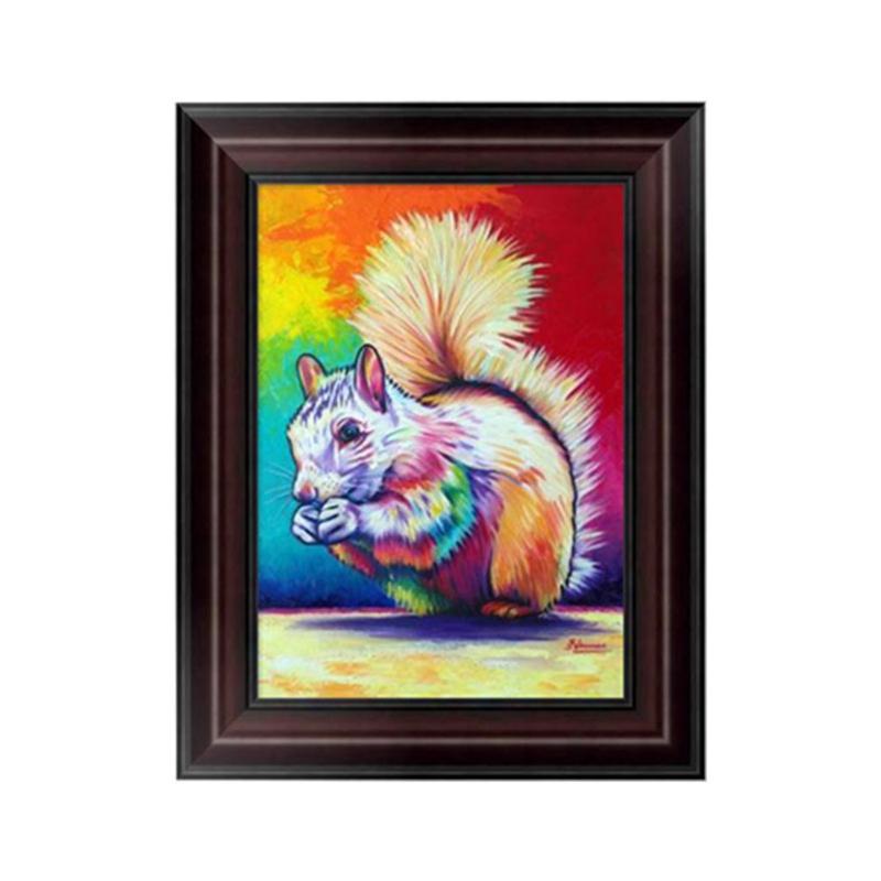 

DIY Белка 5D Алмазная вышивка Картина для вышивки крестом Art Craft Home Deco