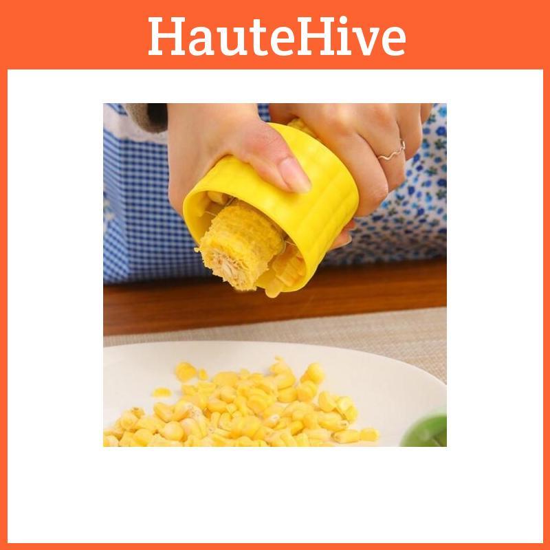 Chef'n Peeler Corn Cob Stripper With Durable Stainless Steel Blade For Effortless Corn Removal