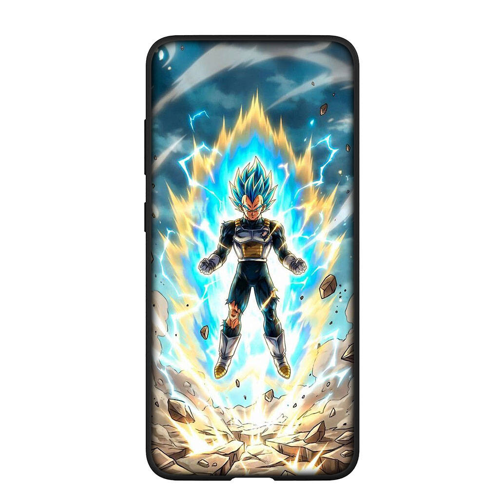 Phone Case for iPhone 17 15 16 Plus Redmi Note 14 12 11 13 Pro Max Huawei P30 P20 Lite OPPO A60 A40 A80 A38 A54 Cartoon Dragon Gokus Ball Vegeta Cover