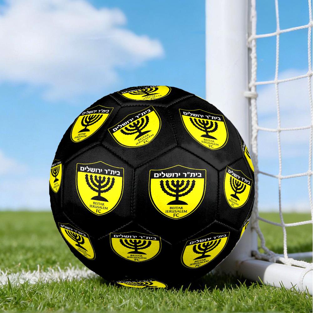 Beitar Football Club Printed Size 5 Soccer Balls, High-Quality, Anti-Slip, Protective Football, A Unique Gift , Birthdays, Christmas Gifts