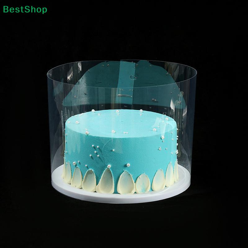 Transparent PET Cake Collar - Mousse Cake Edge Decoration Baking Tool